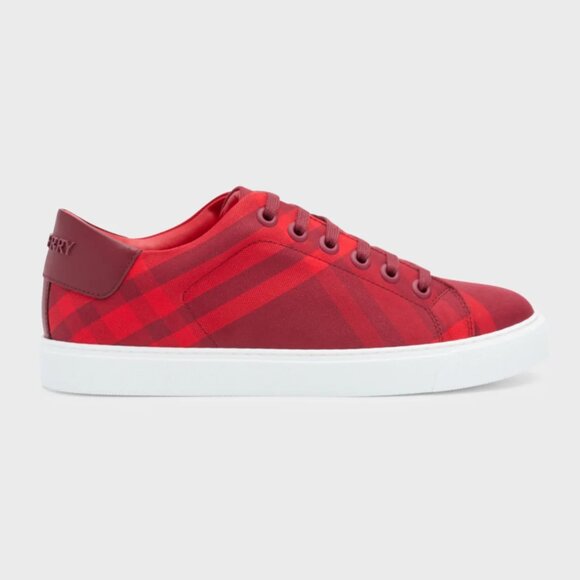 Burberry Albridge Check Low-Top Sneakers - Picture 1 of 6